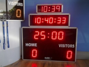 Indoor scoreboards